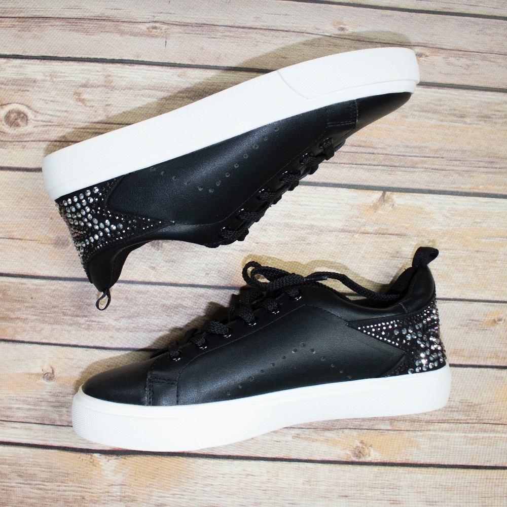 Black Madden sparkle star sneakers - Picture 6 of 8